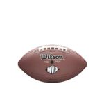 Wilson NFL MVP Peewee Football – Brown Version, PeeWee (Age 6-9)