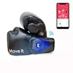 Move It Smart Boxing Gloves for Men, Women and Kids, Bluetooth Phone App Connection, Punching Data Tracking with Training Courses, Auto Picture and Video Capture of Your Coolest Moment (16OZ)