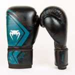 Venum Defender Contender 2.0 Boxing Gloves – Black/Green (16-Ounce)