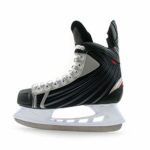 Botas – Attack 181 – Men’s Ice Hockey Skates | Made in Europe (Czech Republic) | Color: Black with Silver, Adult 4.5
