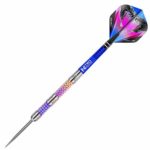 RED DRAGON Peter Wright Snakebite Rainbow Mamba: 22g Tungsten Darts Set with Flights and Stems
