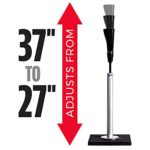 Franklin Sports Baseball + Softball Batting Tee – MLB Pro Porta Hitting Tee – Portable, Weighted Batting Tee for Baseball + Softball – Adjustable Tee