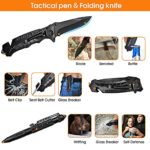 Gifts for Men Dad Husband Boyfriend Fathers Day, Survival Gear and Equipment 13 in 1 Emergency Survival Tools Camping Accessories, Christmas Birthday Gifts Ideas for Camping Fishing Hunting Hiking