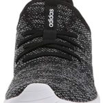 adidas Women’s Cloudfoam Pure Running Shoe, Black/Black/White, 10