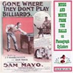Gone Where They Don’t Play Billiards: Music and Mirth From the Halls on Phonograph Cylinders