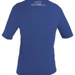 O’Neill Men’s Basic Skins UPF 50+ Short Sleeve Sun Shirt, Pacific, XX-Large