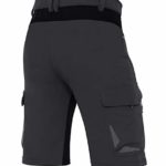 XKTTAC Men’s Outdoor Quick Dry Lightweight Stretchy Shorts for Hiking, Tactical, Camping, Travel with 6 Pockets (Black, Large)
