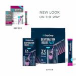 DripDrop ORS – Electrolyte Powder For Dehydration Relief Fast – For Workout, Sweating, Illness, & Travel Recovery – Watermelon, Berry, Lemon Variety Pack – 16 x 8 Oz Servings