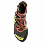 La Sportiva Men’s OXYGYM Climbing Shoe, Carbon/Sulphur, 45.5