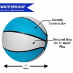 Botabee Regulation Size Swimming Pool Basketball | Perfect Water Basketball for Swimming Pool Basketball Hoops & Pool Games | Regulation Size, Waterproof Basketball for Ages 12+ (Size 6, 9″ Diameter)