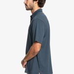 Quiksilver Waterman Men’s Collared Shirt, Midnight Navy Water Polo 2, XL