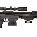 UKARMS 50 Cal Sniper Spring Airsoft Rifle & Pistol Combo Gun Set FPS 260