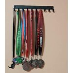 Ice Dreams Figure Skating Medal Hanger Rack – 14.5 inches with 10 Hooks – Made in The USA