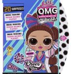 LOL Surprise OMG Sports Cheer Diva Competitive Cheerleading Fashion Doll with 20 Surprises to UNbox