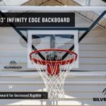 Silverback NXT 54″ Wall Mounted Adjustable-Height Basketball Hoop with QuickPlay Design