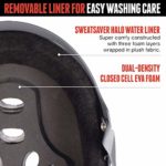 Triple Eight Gotham Water Helmet for Wakeboard and Waterskiing, Neon Tangerine Matte, Small