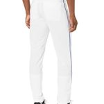 Under Armour Men’s Utility Relaxed Piped Baseball Pants , White (101)/Royal Blue , Small