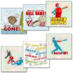 ScrapSMART – Baseball Game – Clip Art Software Collection – Jpeg & PDF files for Mac [Download]