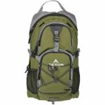 TETON Sports Oasis 1100 Hydration Pack; 2-Liter Hydration Backpack with Water Bladder; For Backpacking, Hiking, Running, Cycling, and Climbing (Green)
