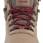 Columbia Women’s Newton Ridge Lightweight Waterproof Shoe Hiking Boot, Beach/Marsala red, 9