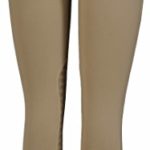 TuffRider Women’s Ventilated Schooling Tights, Safari/Safari, Small