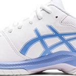 ASICS Women’s Gel-Dedicate 7 Tennis Shoes, 8, White/Pure Silver