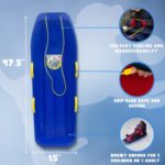 Back Bay Play Lifetime Snow Racer Heavy Duty-Two-Rider (Arctic Blue)