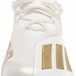 adidas Men’s Adizero Running Shoes, White/Gold Metallic/White, 8.5