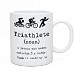 Funny Triathlon Tea & Coffee Mug 11oz Triathlete Gift Present Idea