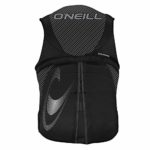 O’Neill Men’s Reactor USCG Life Vest, Black/Black/Black,3X-Large