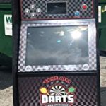 Take Aim Dart Heavy Duty Electronic Non Coin Operated Machine with 23″ Monitor