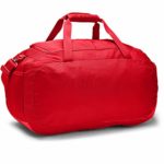 Under Armour Adult Undeniable Duffle 4.0 Gym Bag , Red (600)/Silver , Medium