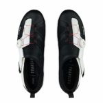 Fizik Men’s Transiro Infinito R3 Triathlon Cycling Shoes – Black/White (Black/White – 44)