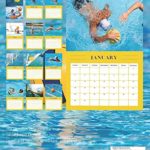 Water polo 2022 Calendar: From January 2022 to December 2022 – Large Calendar 8.5×11″ – Gorgeous Non-Glossy Paper