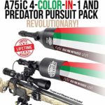 Wicked Lights A75iC 4-Color-in-1 Predator Pursuit Pack Night Hunting Light Kit for Hog, Coyote, Varmints