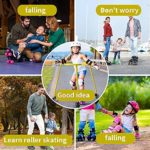 Skater-Aid, Skate Trainer, Trainer Roller Skates, Skating Trainer, Roller Skate Trainers, Skate Trainers, Roller Sckate Trainer, Skate Mate for Roller Skating (Vitality Yellow Small)