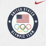 Nike Men’s Team USA Olympics Training T-Shirt X-Large Heather Birch White