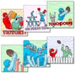 ScrapSMART – Football Fan – Clip Art Software Collection – Jpeg & PDF files for Mac [Download]