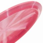 Latitude 64 Retro Burst River Distance Driver Disc Golf Disc | Maximum Distance Frisbee Golf Disc | Easy to Throw for Beginners | 170g Plus | Stamp Color and Burst Pattern Will Vary (Red)