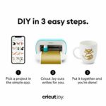 Cricut Joy Machine – Compact and Portable DIY Machine For Quick Vinyl, HTV Iron On and Paper Projects | Makes Custom Decals, Custom T Shirt Designs, Personalized Greeting Cards, and Label Maker