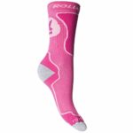 Rollerblade Boys Performance Kids Socks, Inline Skating, Multi Sport, Fuschia and Pink, Fuchsia/Pink, Small