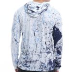 Men’s UPF 50+ Sun Protection Hoodie Shirt Long Sleeve SPF Fishing Outdoor UV Hiking Shirts Lightweight.(X-Large)