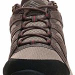 Columbia Men’s Redmond V2 Waterproof Hiking Shoe, Pebble/Dark Adobe, 9.5