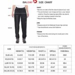 BALEAF Women’s Hiking Cargo Pants Outdoor Lightweight Capris Water Resistant UPF 50 Zipper Pockets Black Size M