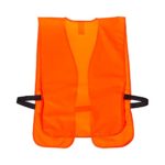 Allen Company Adult Unisex Safety & Hunting Vest, Fits up to 60 Inch Chests, Blaze Orange