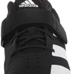 adidas Men’s Adipower Weightlifting II Cross Trainer, Core Black/White/White, 10