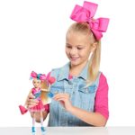 JoJo Siwa 10 Inch Singing Doll, Sings High Top Shoes, Pink Cheerleading Outfit and Accessories, by Just Play