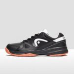 HEAD Men’s Grid 2.0 Low Racquetball/Squash Indoor Court Shoes (Non-Marking)(Black/White) 9.0 (D) US
