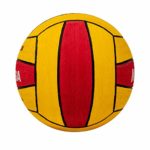 Mikasa W5009RED Competition Game Ball, Red/Yellow, Size 4