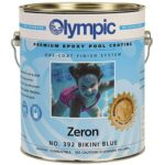 Olympic Zeron One-Coat Epoxy Swimming Pool Paint – 6 Pack Bikini Blue